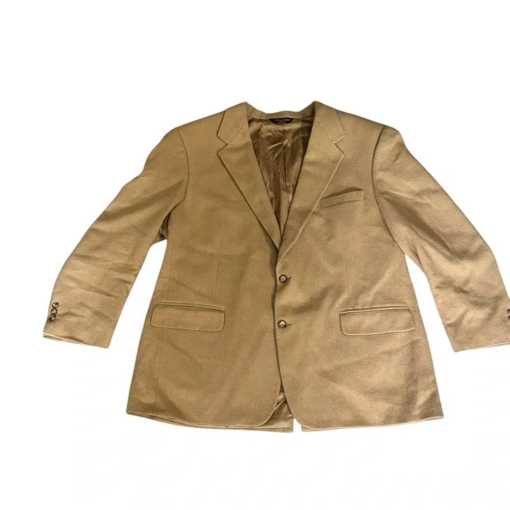 Brooks Brothers Beige Camelhair Blazer